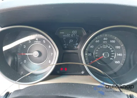 2013 Hyundai Elantra Gls from USA, damaged, VIN 5NPDH4AE7DH452144